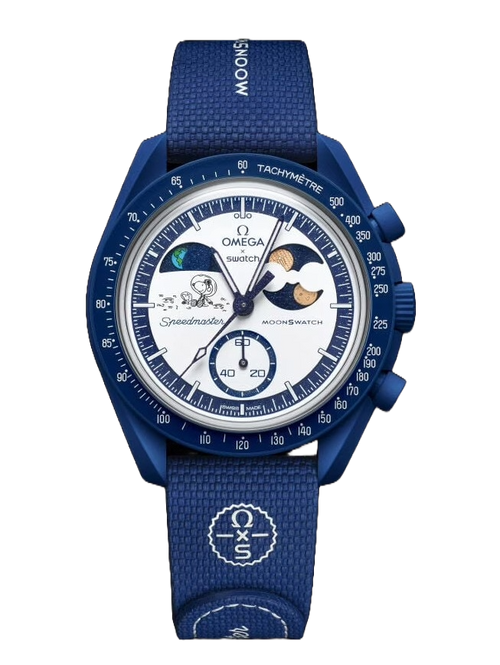 Swatch x Omega Bioceramic Moonswatch Mission to Earthphase – Moonshine Gold (SO33N702L) - 