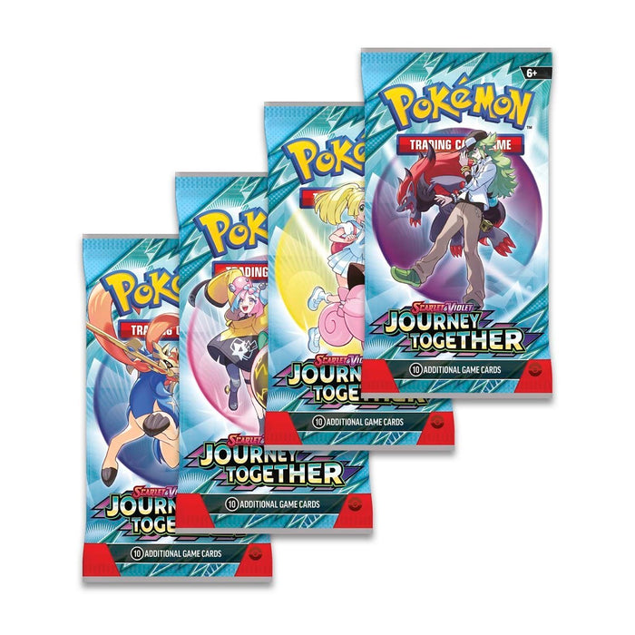 Pokémon TCG: Escarlata y Púrpura — Viaje Juntos sobre de mejora (Paquete individual)