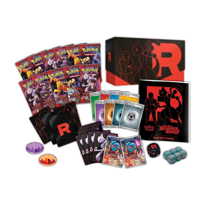 Juego de Cartas Coleccionables Pokémon: Scarlet & Violet – Destined Rivals Elite Trainer Box de Pokémon Center