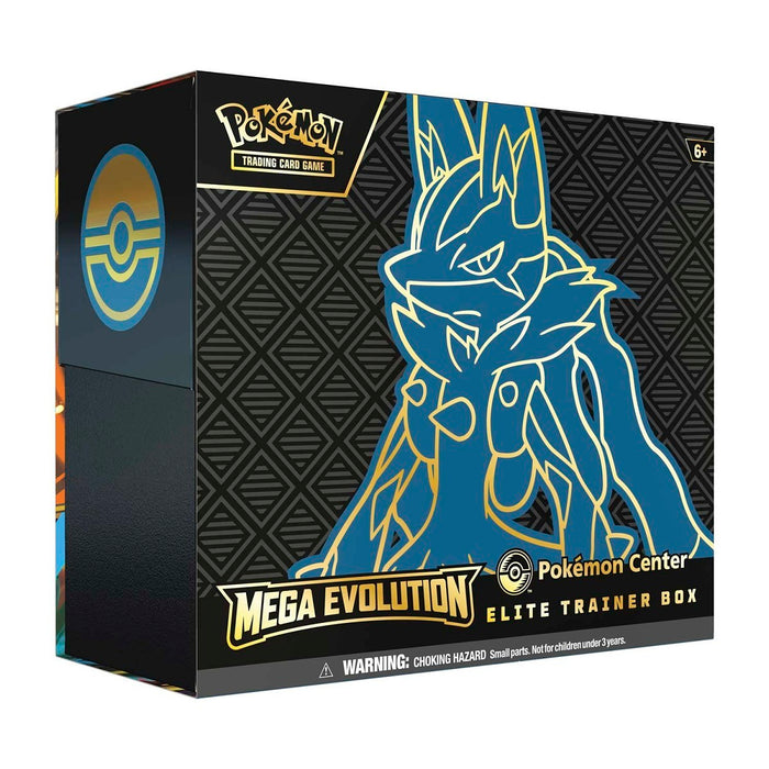 Pokémon TCG: Megaevolución - Lucario Pokémon Center Elite Trainer Box