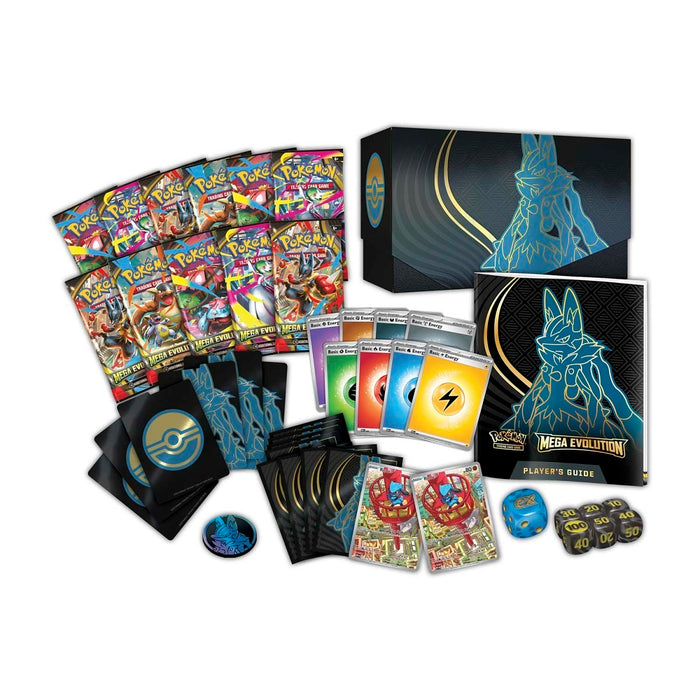 Pokémon TCG: Megaevolución - Lucario Pokémon Center Elite Trainer Box