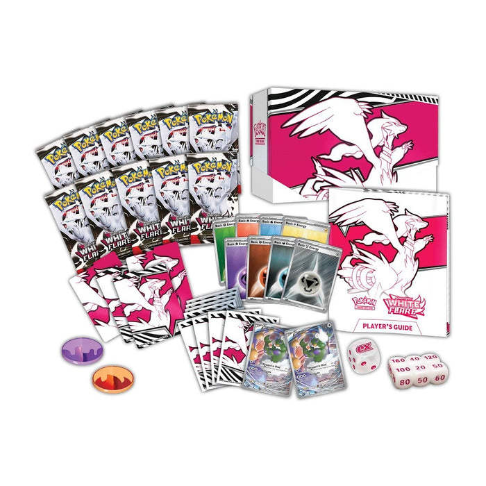 Pokémon JCC: Escarlata y Púrpura – Destello Blanco Pokémon Center Elite Trainer Box