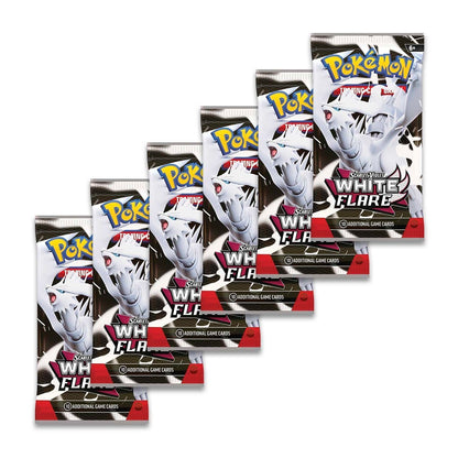 Pokémon TCG: Scarlet & Violet — White Flare Booster Bundle (6 Packs)