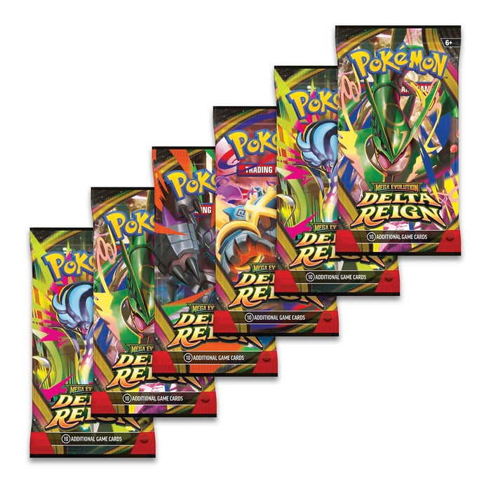 Pokémon TCG: Mega Evolution — Delta Reign Booster Bundle (6 Packs) (view 2)