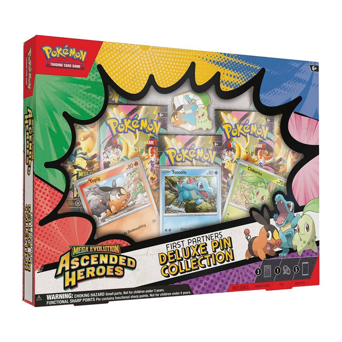 Pokémon TCG: Megaevolución - Héroes Ascendidos Caja de Mega Feraligatr Ex