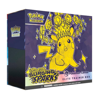 Pokémon TCG: Scarlet & Violet – Surging Sparks Pokémon Center Elite Trainer Box