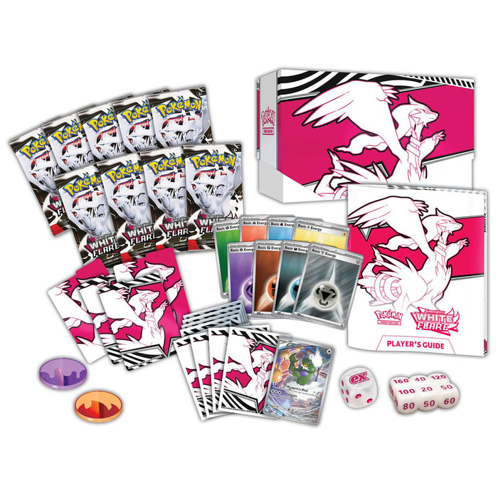 Pokémon - Escarlata y Púrpura - Llama Blanca - Caja de Entrenador Élite