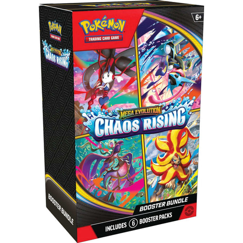 Pokémon TCG: Megaevolución — Invasión del Caos, Paquete de mejora (6 paquetes)