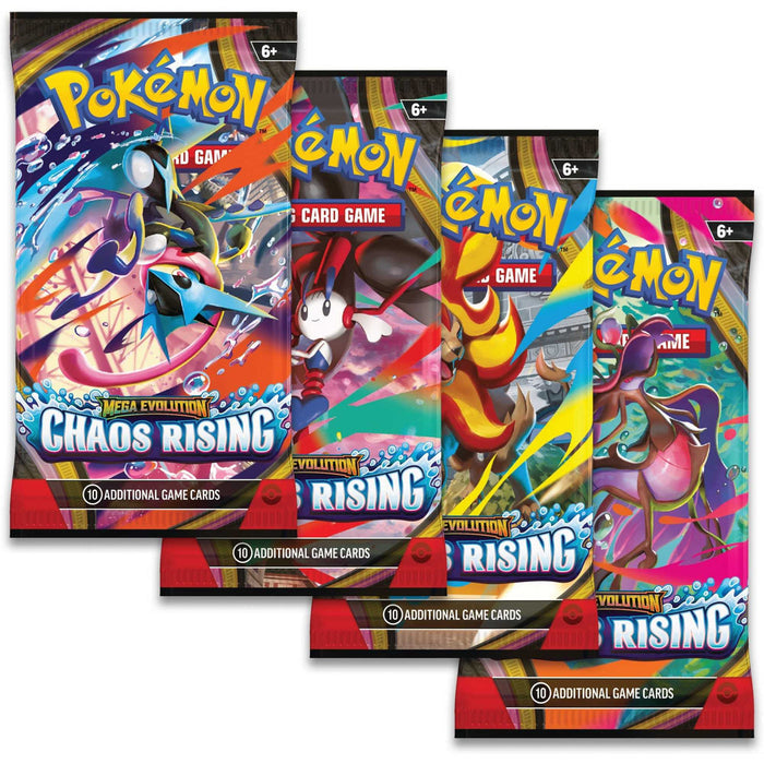 Pokémon TCG: Mega Evolución — Caja Expositora de Sobres Ascenso del Caos (36 Paquetes)