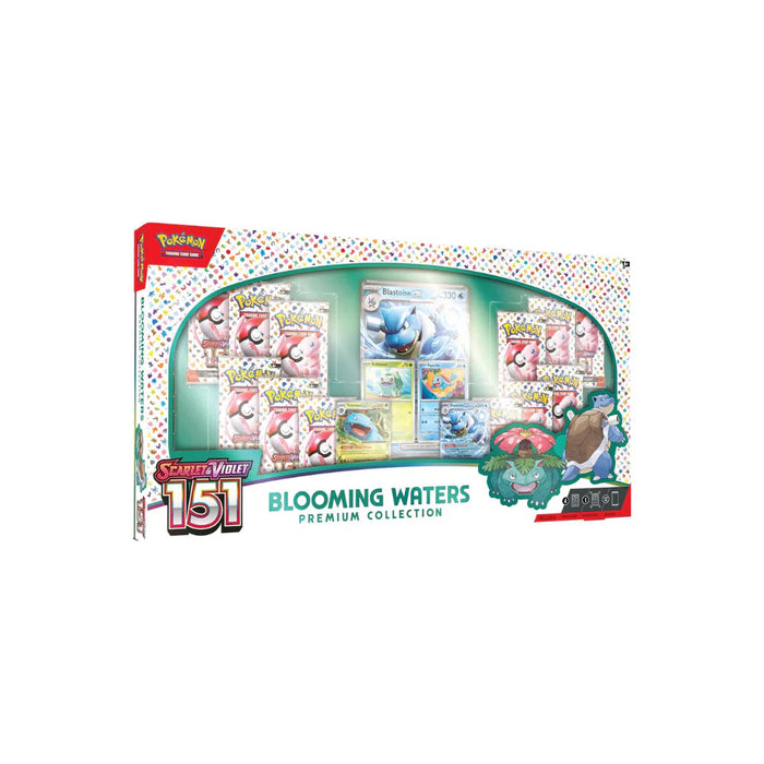 Pokémon JCC: Escarlata y Púrpura 151 Colección Premium Aguas Florecientes