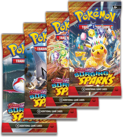 Pokémon TCG: Escarlata y Púrpura - Chispas Desbordantes - Paquete de mejora (Paquete individual)