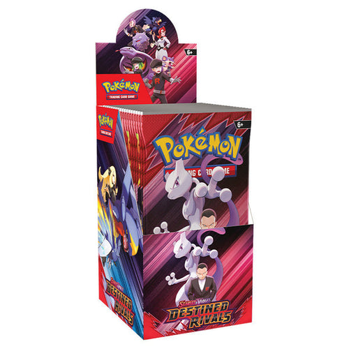 Pokémon - Escarlata y Púrpura - Rivales Destinados - Media Caja de Sobres (18 Sobres)