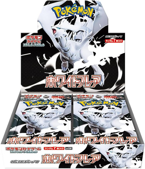 Pokémon TCG: Escarlata y Púrpura – Destello Blanco - Caja de Sobres Japonesa (SV11W)