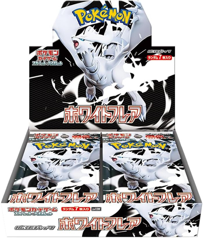 Pokémon TCG: Escarlata y Púrpura – Destello Blanco - Caja de Sobres Japonesa (SV11W)