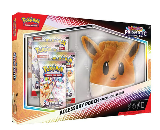 Pokemon TCG: Scarlet & Violet Prismatic Evolution Accessory Pouch Special Collection