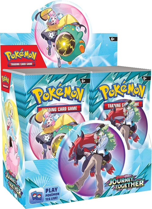 Pokémon TCG: Escarlata y Púrpura - Viaje Juntos - Caja de Sobres (36 paquetes)