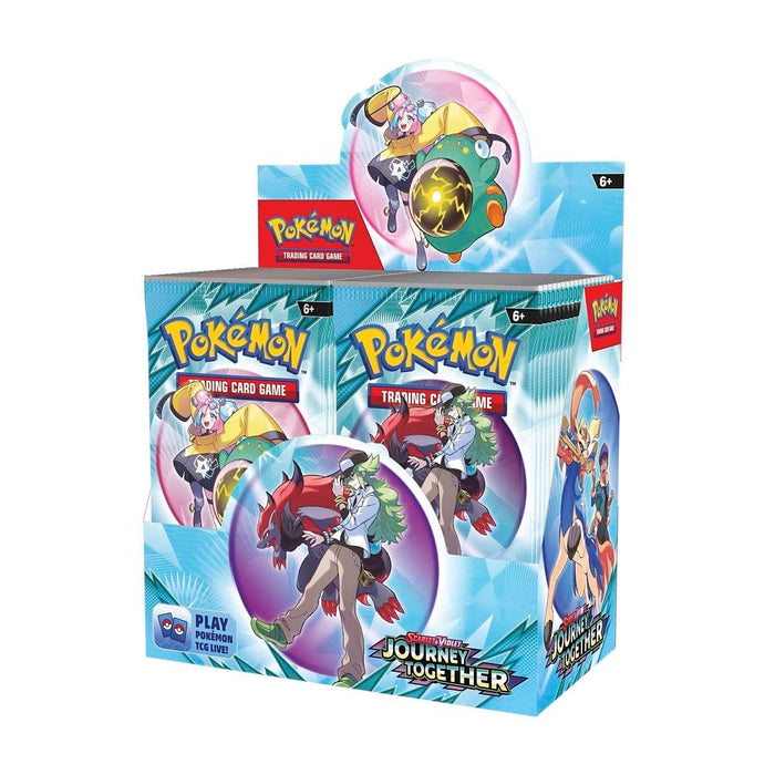 Pokémon TCG: Escarlata y Púrpura - Viaje Juntos - Caja de Sobres (36 paquetes)