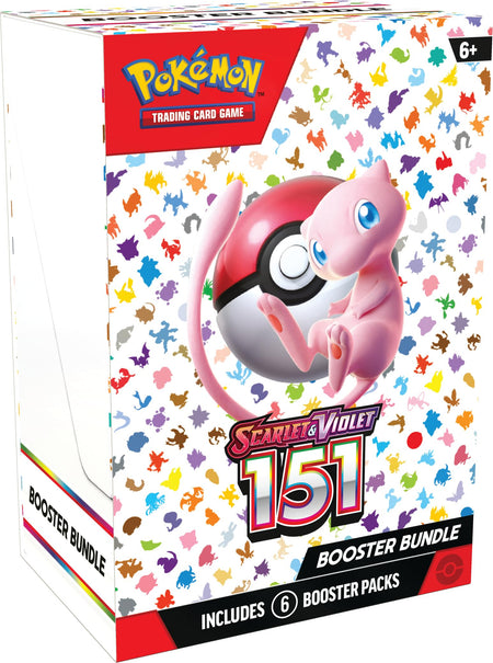 Pokémon TCG: Scarlet y Violeta 151 Lote de 6 Sobres de Refuerzo