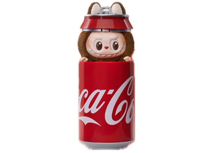 Pop Mart Labubu La Serie Coca Cola de Los Monstruos 'Invitado Misterioso' - Colgante Secreto de Vinilo y Peluche
