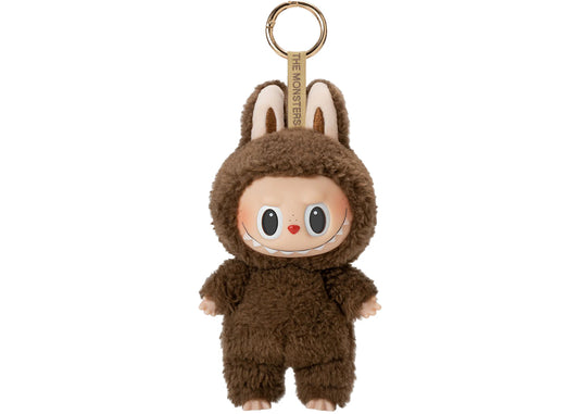 Pop Mart Labubu The Monsters Tasty Macarons 'Chestnut Cocoa' Vinyl Plush Pendant