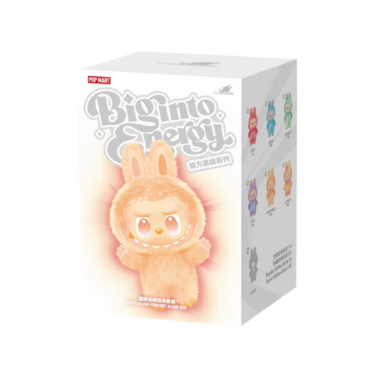 Pop Mart Labubu The Monsters ‘Big Into Energy’ Series Vinyl Plush Pendant Single Blind Box