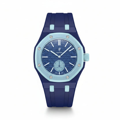 Correa de caucho y caja para Swatch x Audemars Piguet Royal Pop