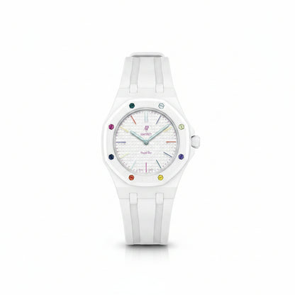 Correa de caucho y caja para Swatch x Audemars Piguet Royal Pop