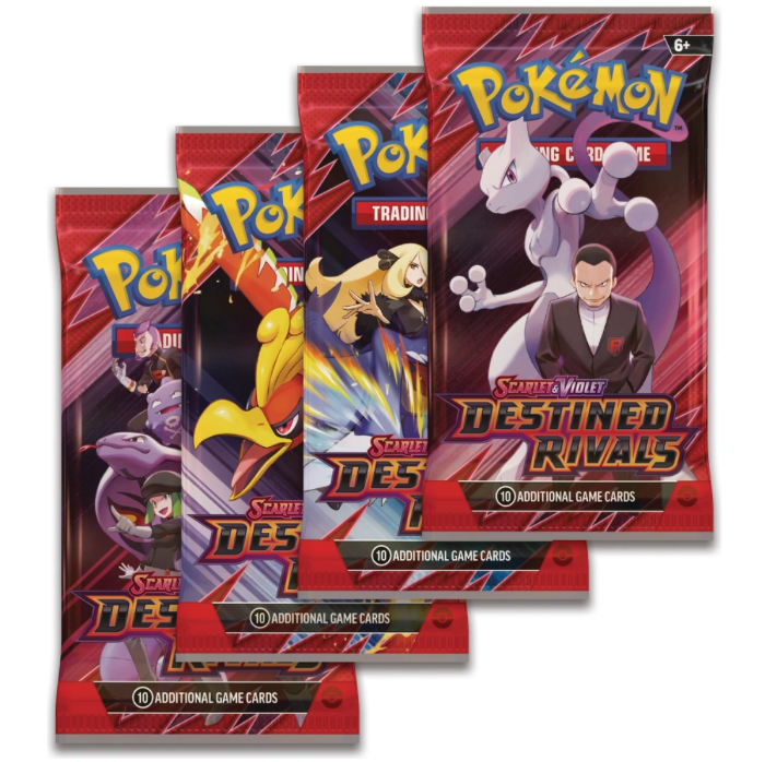 Juego de cartas coleccionables Pokémon: Scarlet y Violeta — Destined Rivals, paquete de mejora (paquete individual)