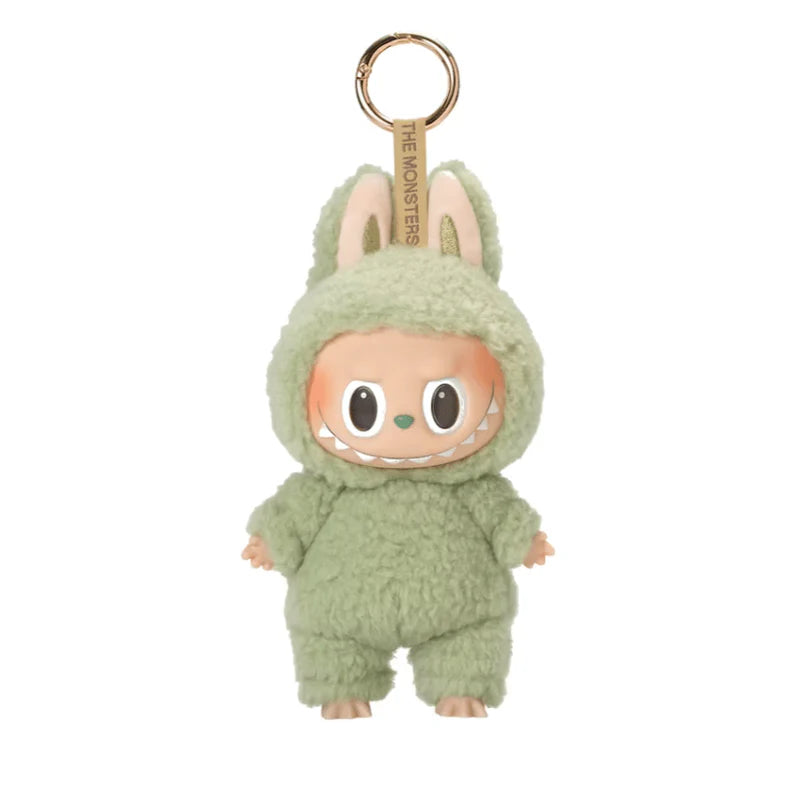 Pop Mart The Monsters Labubu Exciting Macaron 'Green Apple' Vinyl Pendant