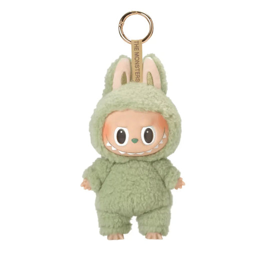 Pop Mart The Monsters Labubu Exciting Macaron 'Green Apple' Vinyl Pendant