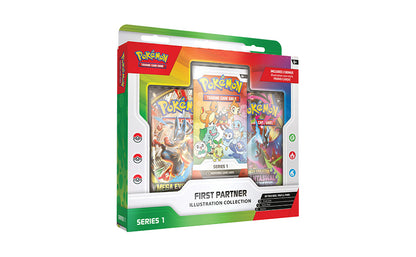Pokémon JCC: Colección de Ilustraciones de Primer Compañero - Serie 1
