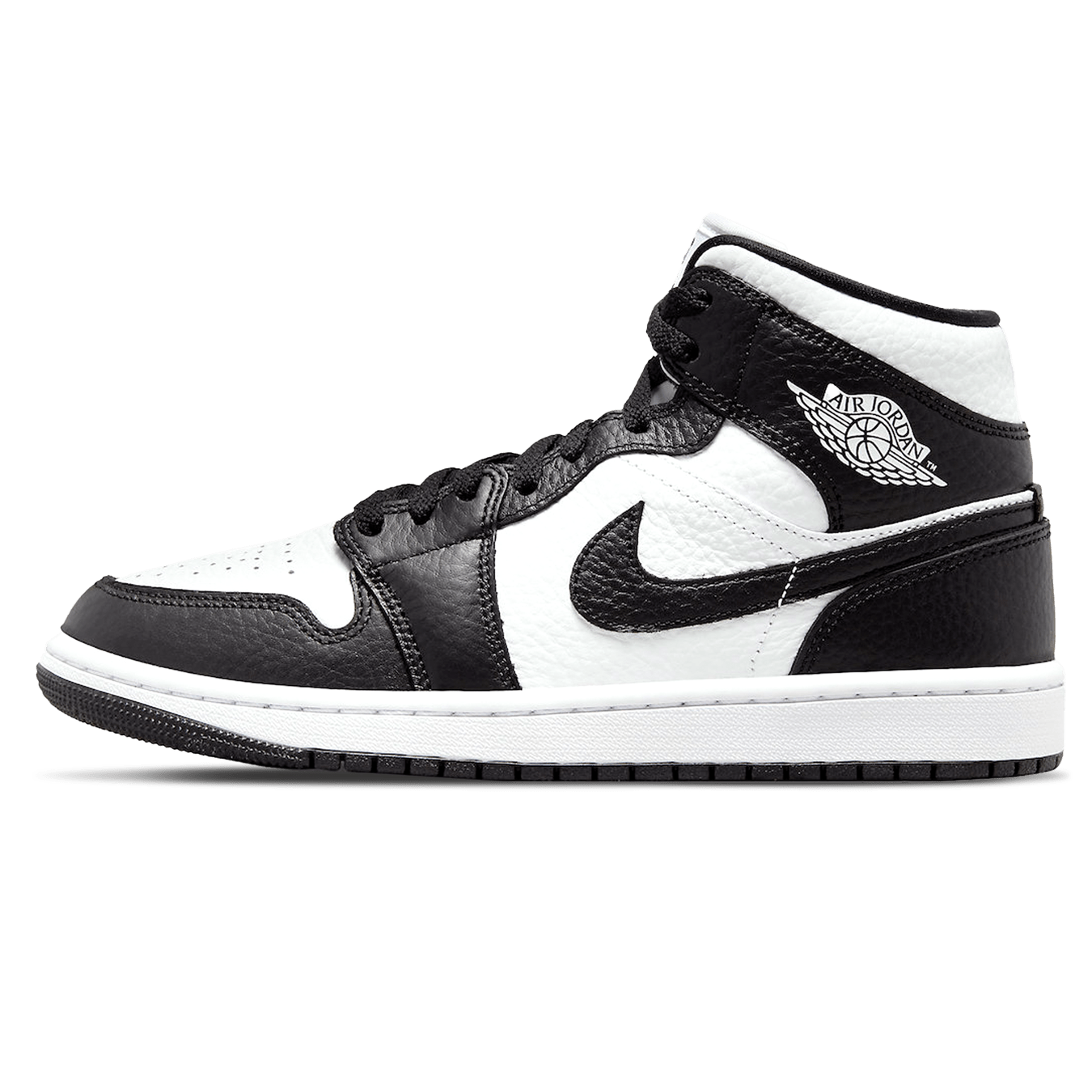 Jordan 1 Mid 'Split Black White' (W)