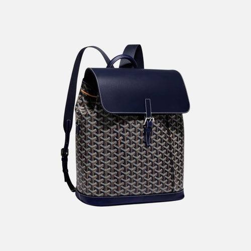 Goyard Alpin MM Backpack Navy