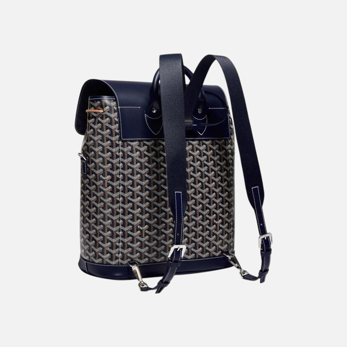 Goyard Alpin MM Backpack Navy