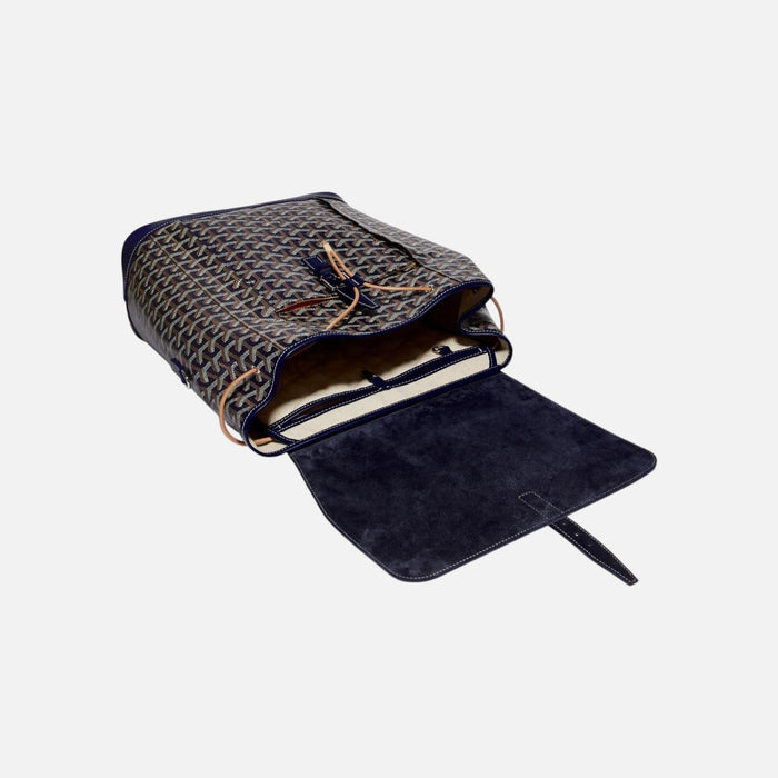Goyard Alpin MM Backpack Navy