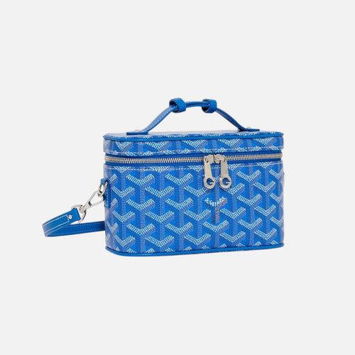 Goyard Muse Mini Vanity Blue