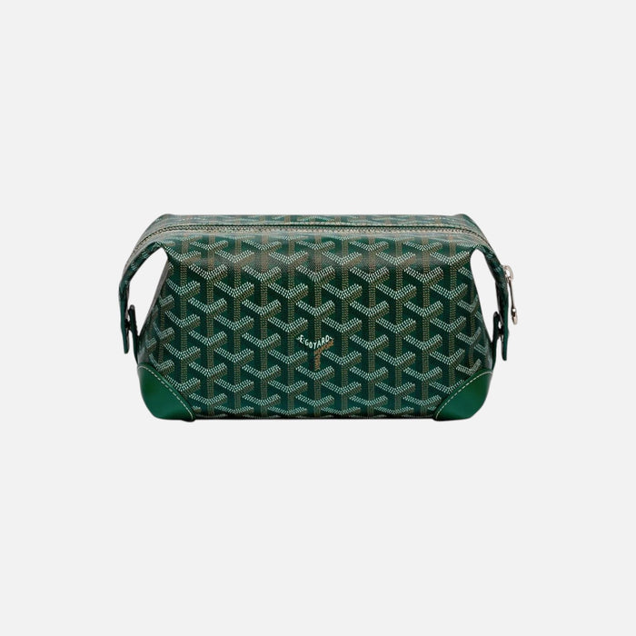 Goyard Bowling 25 Green Toiletry Bag