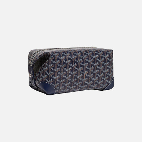 Goyard Bowling 25 Navy Toiletry Bag