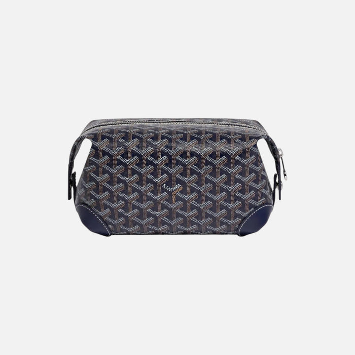 Goyard Bowling 25 Navy Toiletry Bag