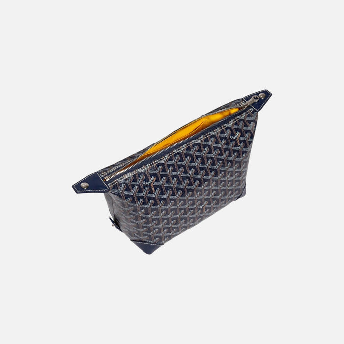 Goyard Bowling 25 Navy Toiletry Bag