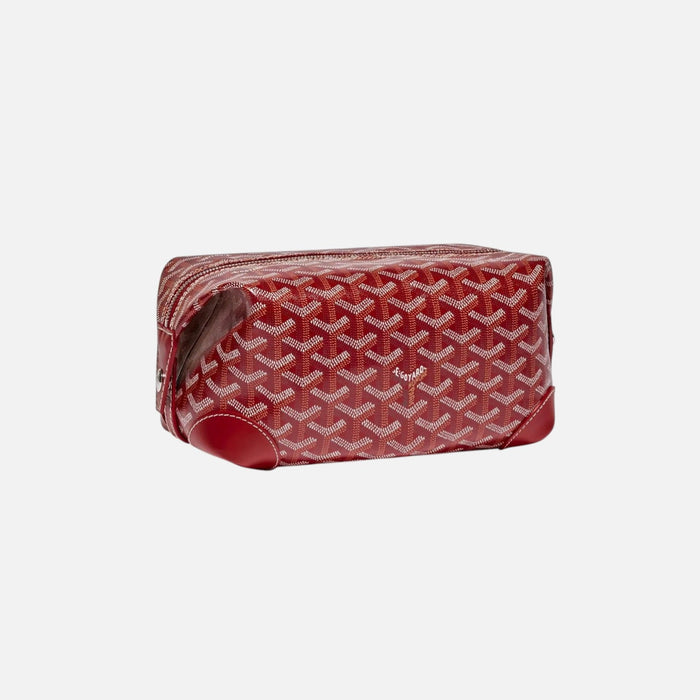 Goyard Bowling 25 Toiletry Bag Red