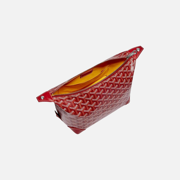 Goyard Bowling 25 Toiletry Bag Red