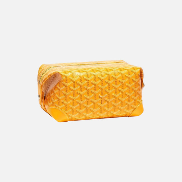 Goyard Bowling 25 Toiletry Bag Yellow