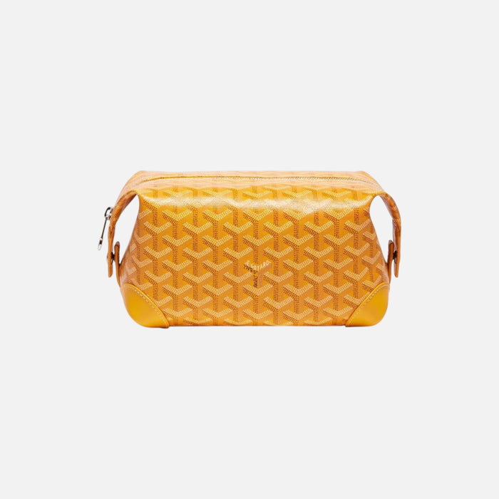 Goyard Bowling 25 Toiletry Bag Yellow