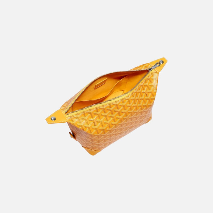 Goyard Bowling 25 Toiletry Bag Yellow
