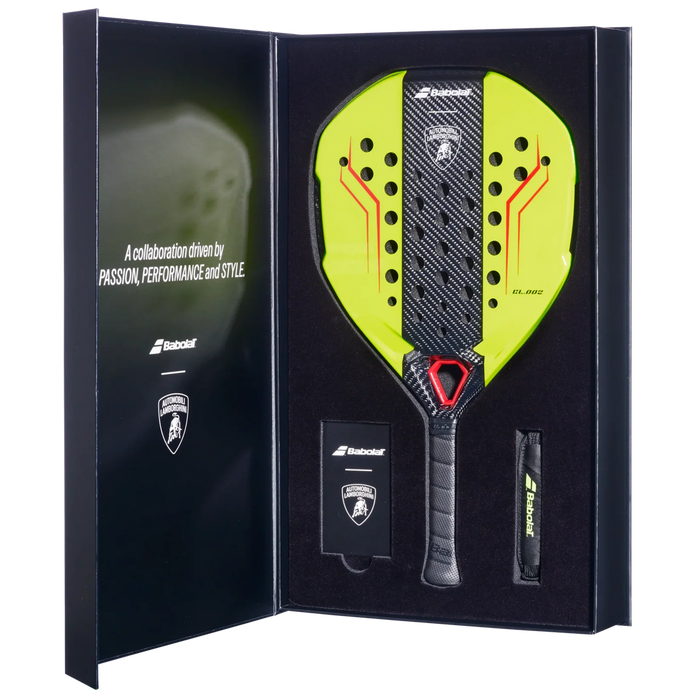 Lamborghini x Babolat Padel Racket Edición Limitada BL.002 - Verde Lima