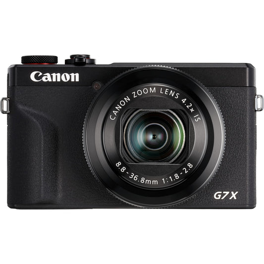 Canon PowerShot G7 X Mark III Black – front