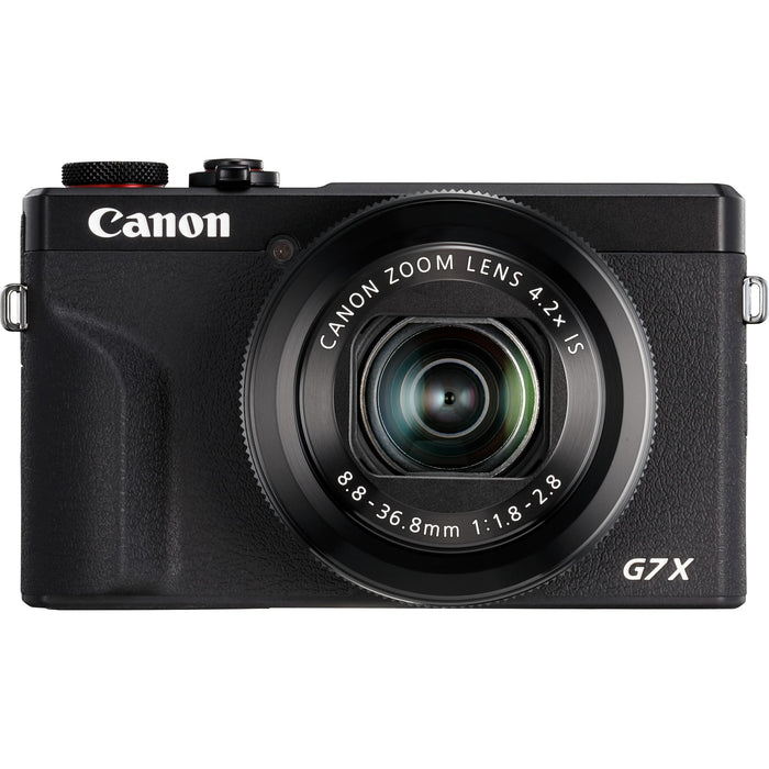 Canon PowerShot G7 X Mark III Black – front
