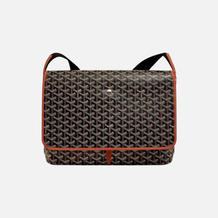Goyard Capetien MM Messenger Bag Black Tan