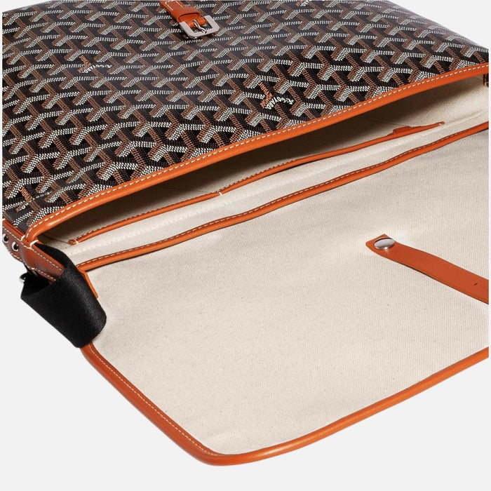Goyard Capetien MM Messenger Bag Black Tan